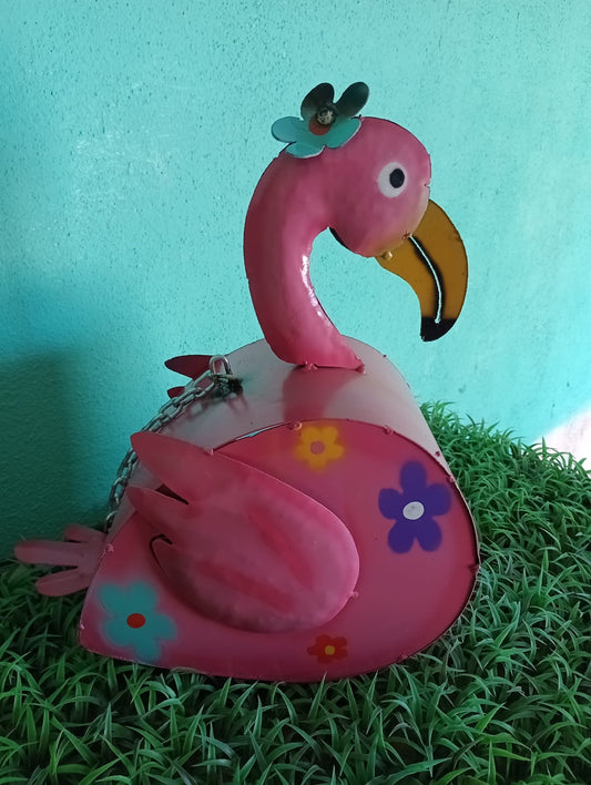 Flamingo Birdhouse