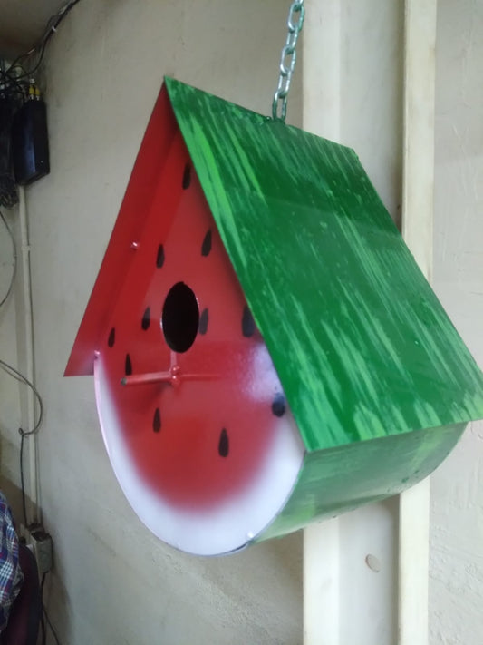 Watermelon Birdhouse