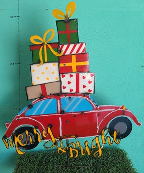 Car with Chrismas Gifts
